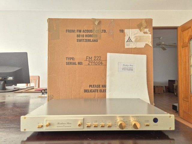  FM Acoustics 266 และ 222 Rare Hi-End Set Collector Grade  1.7M รูปที่ 4