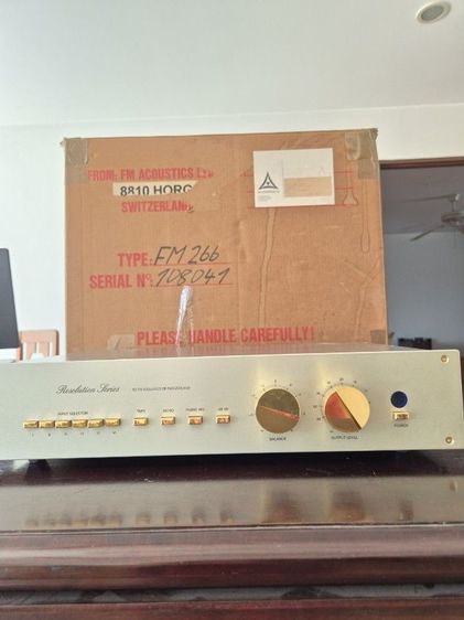  FM Acoustics 266 และ 222 Rare Hi-End Set Collector Grade  1.7M รูปที่ 3