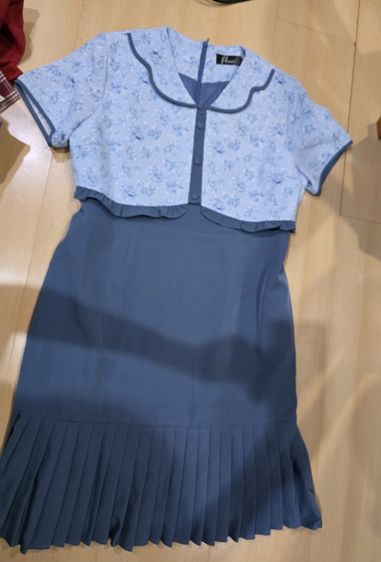 เดรสป้ายแบรนด์ Phawi ไซส์ 2XL โดยทั่วไปจะมีขนาดรอบอกประมาณ 40-42 นิ้ว ซึ่งเหมาะสำหรับผู้ที่มีรอบเอวประมาณ 32-34 นิ้ว รูปที่ 9