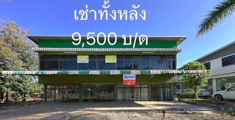 ให้เช่าอาคารพาณิชย์ 2 ชั้น เหมาะกับทำการค้าขาย ติดถนนเส้นหลัก สกลนคร-อุดรธานี ตรงพังขว้างเหนือข้าง ปตท. ราคาเพียง 9,500 บาทต่อเดือน