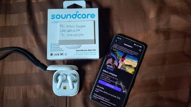 Soundcore r60i nc สีขาว