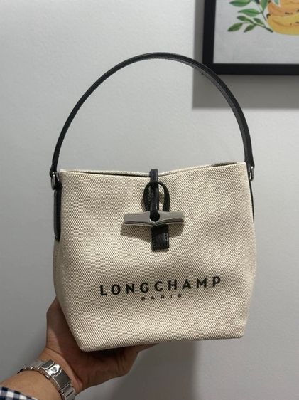 หญิง เนื้อ ผ้า กระเป๋า LONGCHAMP Paris ของแท้