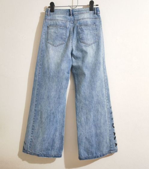 ยีนส์ผู้หญิง ขากว้าง รูปที่ 6