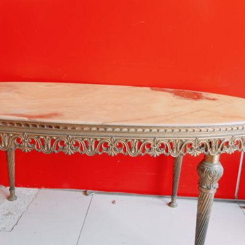 โต๊ะ หน้าท็อปหินอ่อน Louis XVI style oval coffee table

 รูปที่ 3