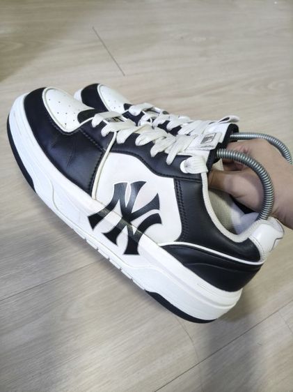 ดำ หนัง PU รองเท้าผ้าใบ UK 8 | EU 42 | US 8.5 ส่งต่อMLB ไซต์42