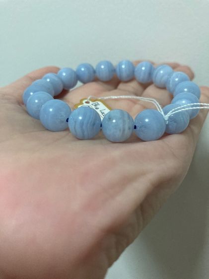 สร้อยข้อมือหินบลูเลสอาเกต รูปที่ 5