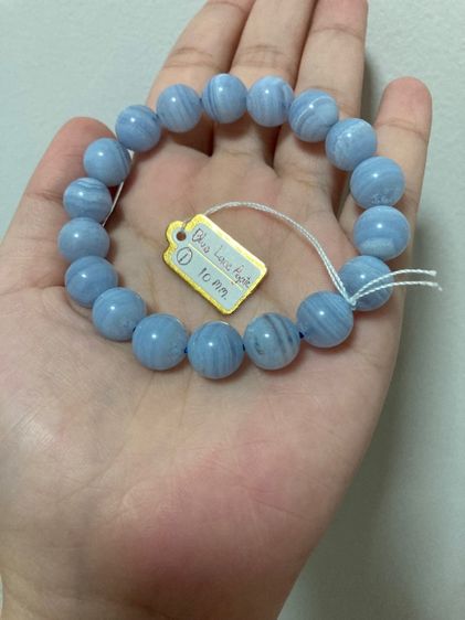 สร้อยข้อมือหินบลูเลสอาเกต รูปที่ 4
