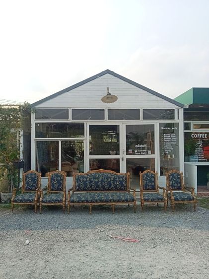 ชุดโซฟาหลุยส์ ครบชุด ตัวยาว 1 ตัวสั้น 4 งานเก่า 38,000