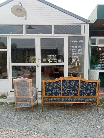 ชุดโซฟาหลุยส์ ครบชุด ตัวยาว 1 ตัวสั้น 4 งานเก่า 38,000 รูปที่ 18