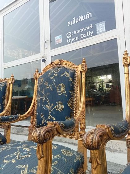 ชุดโซฟาหลุยส์ ครบชุด ตัวยาว 1 ตัวสั้น 4 งานเก่า 38,000 รูปที่ 13