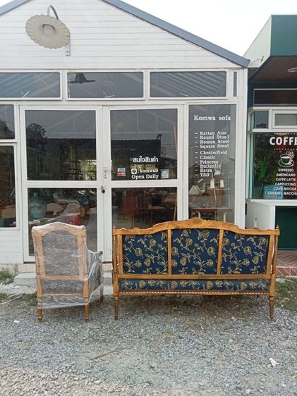 ชุดโซฟาหลุยส์ ครบชุด ตัวยาว 1 ตัวสั้น 4 งานเก่า 38,000 รูปที่ 17