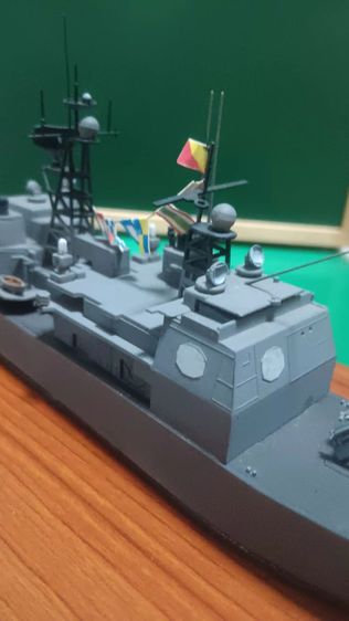 U.S ship, Ticonderaluca, Spruand class,พลาสติกโมเดลประกอบ รูปที่ 4