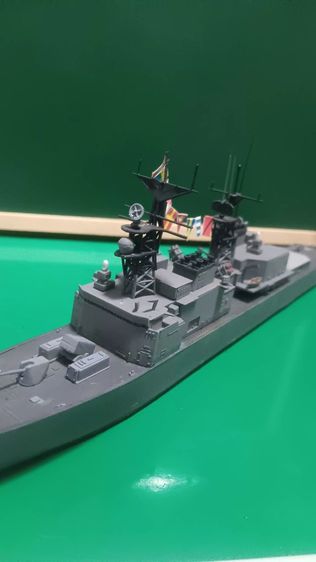 U.S ship, Ticonderaluca, Spruand class,พลาสติกโมเดลประกอบ รูปที่ 14