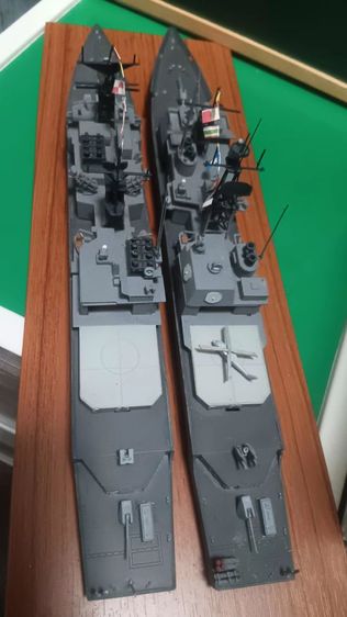 U.S ship, Ticonderaluca, Spruand class,พลาสติกโมเดลประกอบ รูปที่ 17