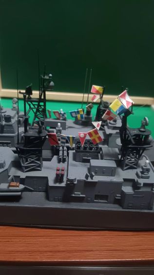 U.S ship, Ticonderaluca, Spruand class,พลาสติกโมเดลประกอบ รูปที่ 8