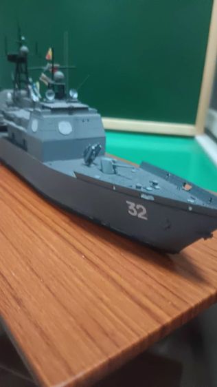 U.S ship, Ticonderaluca, Spruand class,พลาสติกโมเดลประกอบ รูปที่ 2