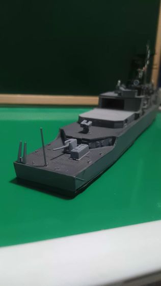 U.S ship, Ticonderaluca, Spruand class,พลาสติกโมเดลประกอบ รูปที่ 11