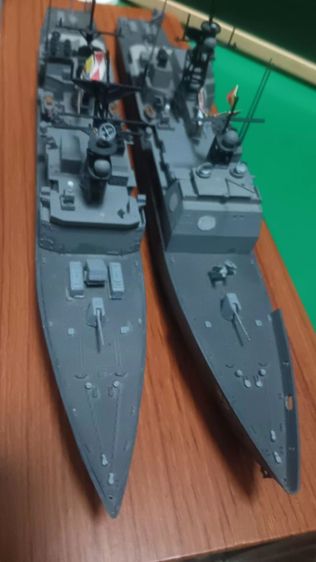 U.S ship, Ticonderaluca, Spruand class,พลาสติกโมเดลประกอบ รูปที่ 6