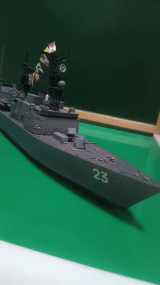 U.S ship, Ticonderaluca, Spruand class,พลาสติกโมเดลประกอบ รูปที่ 9