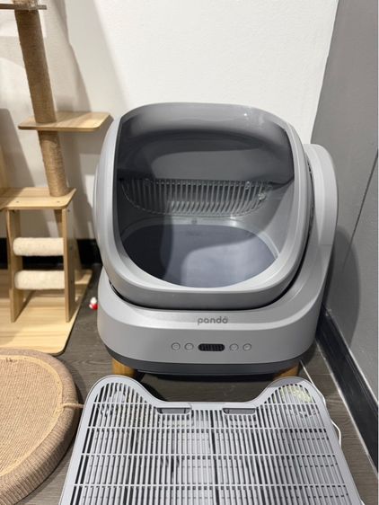 ห้องน้ำแมวอัตโนมัติ pando รุ่น gen 4 สีเทา