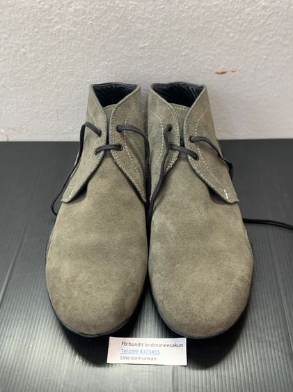 Negroni รองเท้าหนังกลับทรงสูง made in japan ไซร์ 41สภาพใหม่ๆ