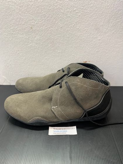 Negroni รองเท้าหนังกลับทรงสูง made in japan ไซร์ 41สภาพใหม่ๆ รูปที่ 3