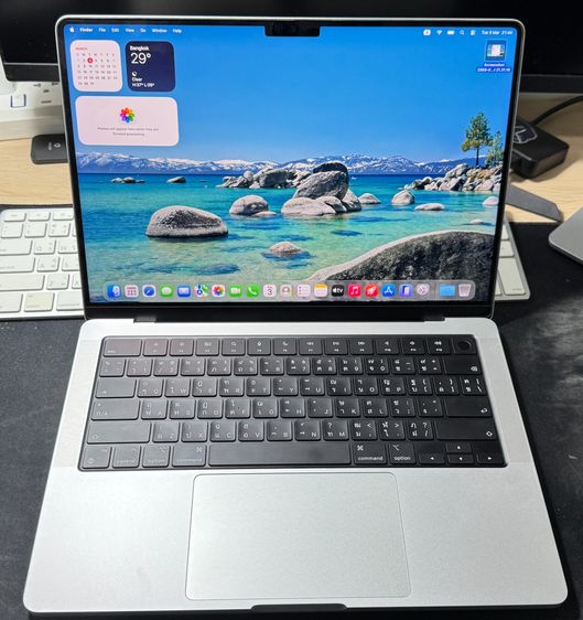 Apple Mackbook Pro 14 Inch ไม่ใช่ 16 กิกะไบต์ แมค โอเอส HDMI ขาย MacBook Pro 14 นิ้ว M1 Pro (2021) RAM16 SSD1TB สี Silver สภาพสวย พร้อมใช้งาน