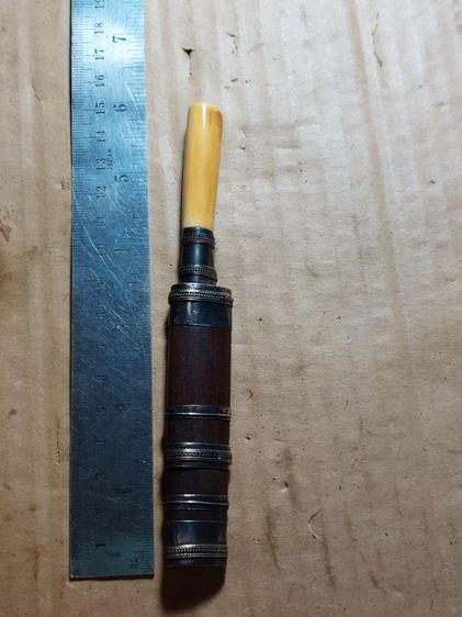 เครื่องรางมีดหมอนาคเกี้ยวหลวงพ่อเดิม ใบ 3 ยาวรวม 6 นิ้ว รูปที่ 11