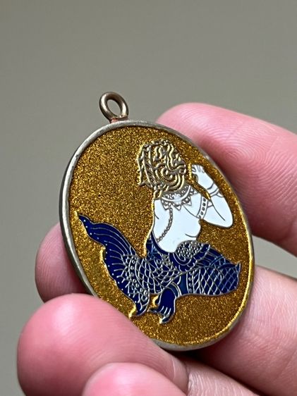 เหรียญหนุมานลงยา หลังจาร์ยเต็ม รูปที่ 6