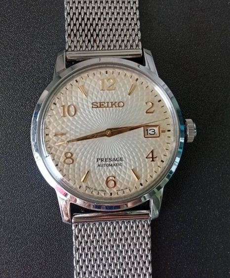 Seiko Presage Cocktail Automatic รุ่น SRPF37J Nade in japan ออโต้ เดิม ใส ทั้งเรือนและสาย เครื่องเดินปรกติ เวลาเพี้ยนน้อยมาก พร้อมจัดส่งครับ รูปที่ 6