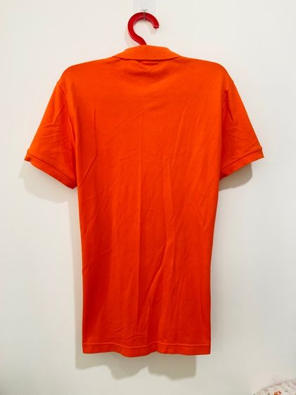 เสื้อโปโล LACOSTE แท้ 💯 size 5 ขนาด อก 21 ยาว 27.5 นิ้ว สภาพใหม่มาก สีส้มสดมาก ทรงสวย ผ้านิ่มหายากน่าสะสมครับ รูปที่ 7
