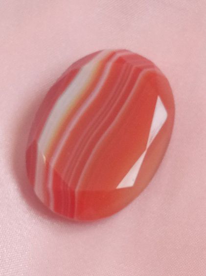 อัญมณี เข็มกลัดและหมุด เข็มกลัดหินอาเกต ลายธรรมชาติสวย( จากต่างประเทศ)