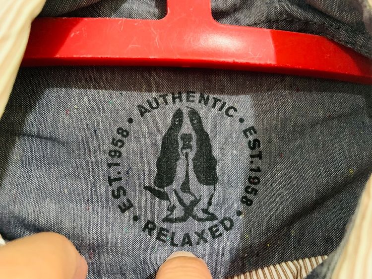 เสื้อเชิ้ต Hush Puppies แท้ 💯 size L วัดจริงขนาด อก 21.5 ยาว 28 นิ้ว สภาพใหม่มาก ทรงสวย ดีเทลสวย ตัดเย็บดีมาก เนื้อผ้านิ่มมาก รูปที่ 6