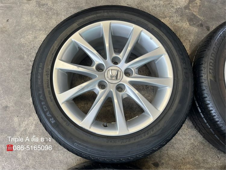 ✨ล้อแม็กพร้อมยาง 5รู114✨Honda Civic FC ขอบ 16 สีบอร์น รูปที่ 4