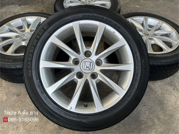 ✨ล้อแม็กพร้อมยาง 5รู114✨Honda Civic FC ขอบ 16 สีบอร์น รูปที่ 2