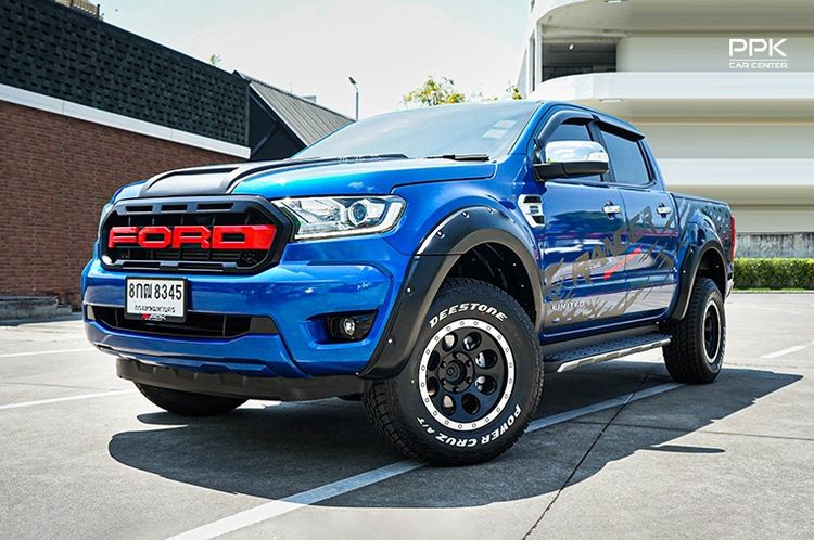 รถ Ford Ranger 2.0 Hi-Rider Limited สี น้ำเงิน