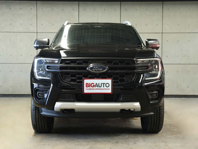 Ford Ranger 2023 2.0 Bi-Turbo Hi-Rider Wildtrak Pickup ดีเซล ไม่ติดแก๊ส เกียร์อัตโนมัติ ดำ รูปที่ 4