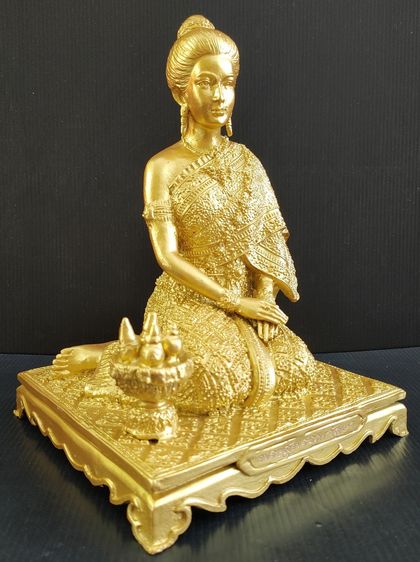 พระสุพรรณกัลยา วัดราชสิทธาราม (วัดพลับ) กทม รูปที่ 2