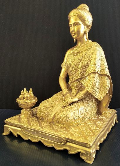 พระสุพรรณกัลยา วัดราชสิทธาราม (วัดพลับ) กทม รูปที่ 3