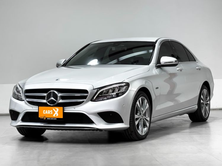 Mercedes-Benz C-Class 2019 C300 Sedan ปลั๊กอินไฮบริด (PHEV) ไม่ติดแก๊ส เกียร์อัตโนมัติ บรอนซ์เงิน รูปที่ 3