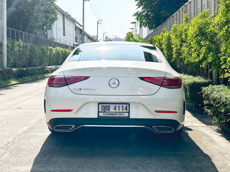 Mercedes-Benz CLS-Class 2019 CLS300 Sedan ดีเซล ไม่ติดแก๊ส เกียร์อัตโนมัติ ขาว รูปที่ 3