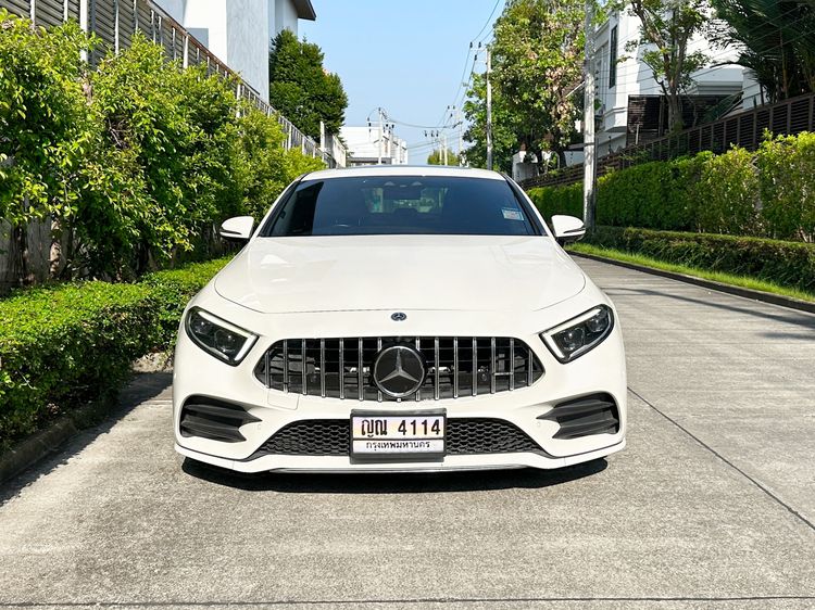 Mercedes-Benz CLS-Class 2019 CLS300 Sedan ดีเซล ไม่ติดแก๊ส เกียร์อัตโนมัติ ขาว รูปที่ 4