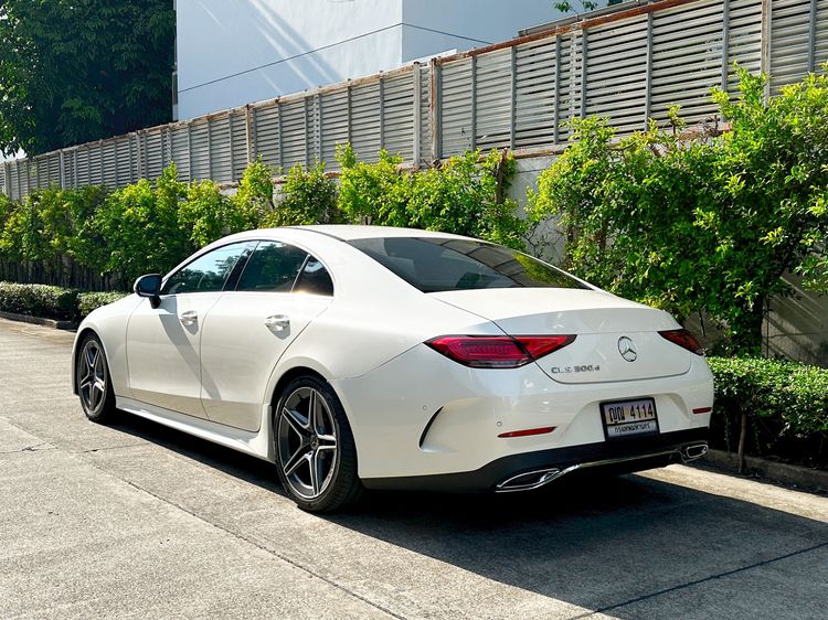 Mercedes-Benz CLS-Class 2019 CLS300 Sedan ดีเซล ไม่ติดแก๊ส เกียร์อัตโนมัติ ขาว รูปที่ 2
