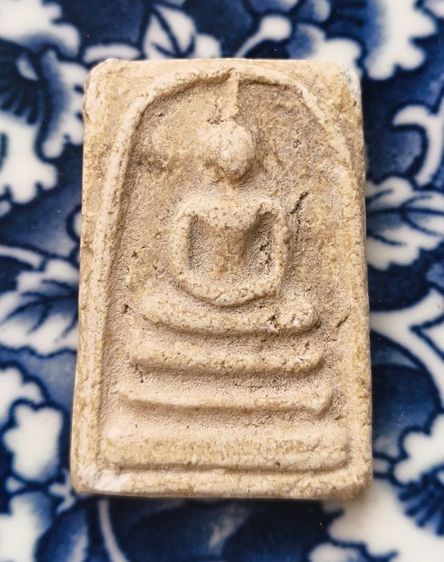 พระสมเด็จพิมพ์เส้นด้ายกรุวัดบางขุนพรหมผิวเดิมค่ะ(17) รูปที่ 11