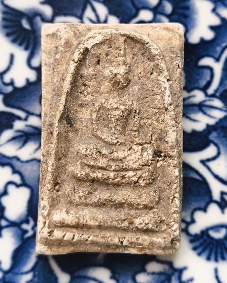 พระสมเด็จพิมพ์เส้นด้ายกรุวัดบางขุนพรหมผิวเดิมค่ะ(17) รูปที่ 17