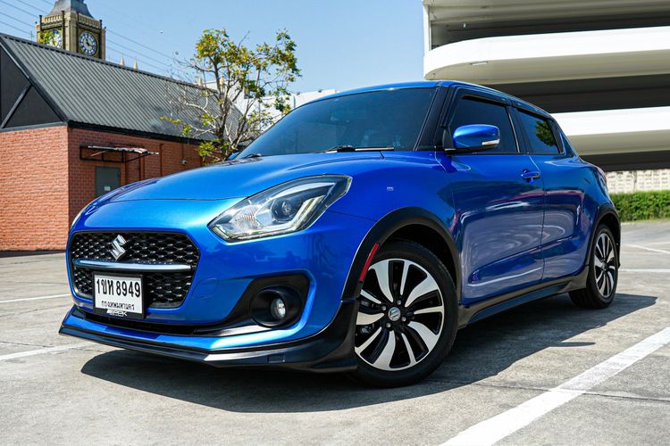 รถ Suzuki Swift 1.2 GLX สี น้ำเงิน