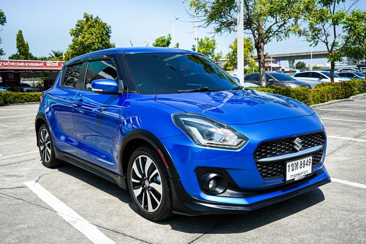 Suzuki Swift 2022 1.2 GLX Sedan เบนซิน ไม่ติดแก๊ส เกียร์อัตโนมัติ น้ำเงิน รูปที่ 3
