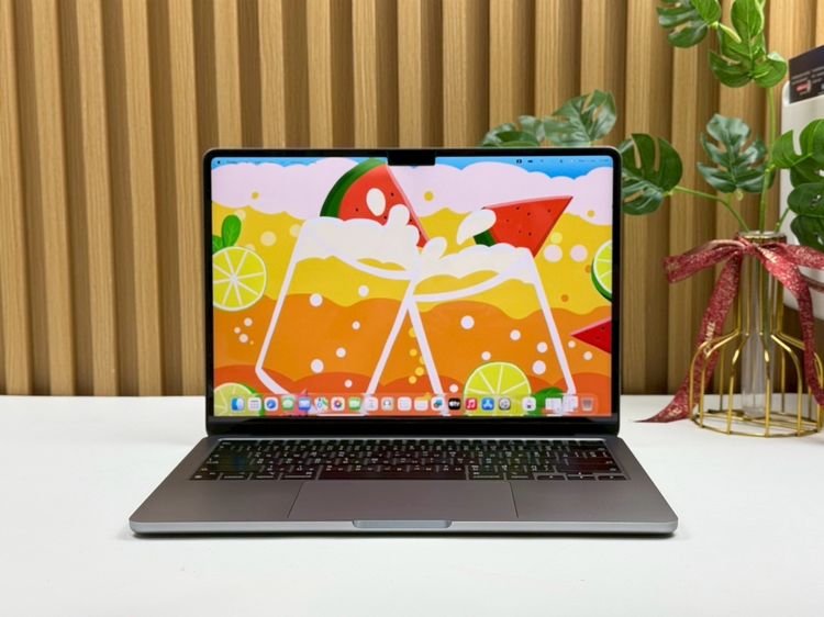 Apple แมค โอเอส 8 กิกะไบต์ อื่นๆ ไม่ใช่ MacBook Air 13.6-inch M2 2022 Ram8GB SSD256GB SpaceGray