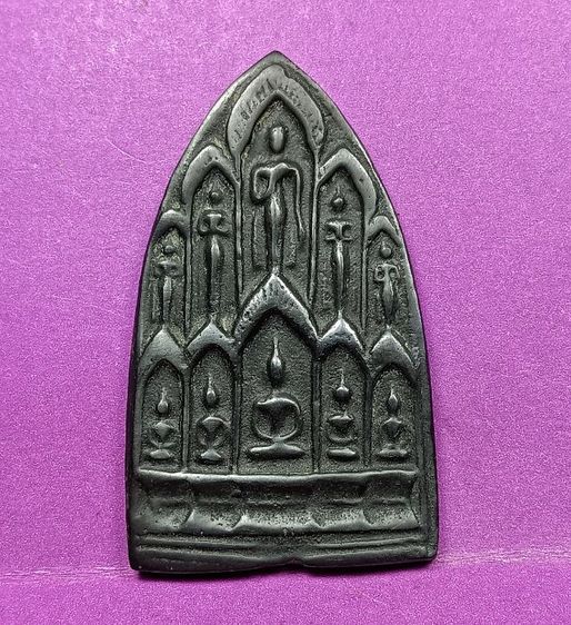 พระสิบทัศน์หลวงพ่อเงินวัดดอนยายหอมปี 2512 เนื้อเมฆพัตร