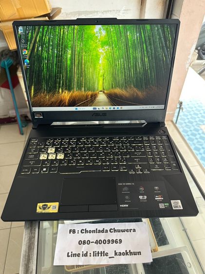 NB Asus TUF Gaming F15 FX506LHB-HN323W สภาพสวย ใช้งานปกติ ราคาเบาๆ (นิคมลำพูน) รูปที่ 7